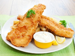 Панирана бяла риба във фритюрник с горещ въздух (еър фрайър, air fryer) - снимка на рецептата Панирана бяла риба във фритюрник с горещ въздух (еър фрайър, air fryer) - снимка на рецептата